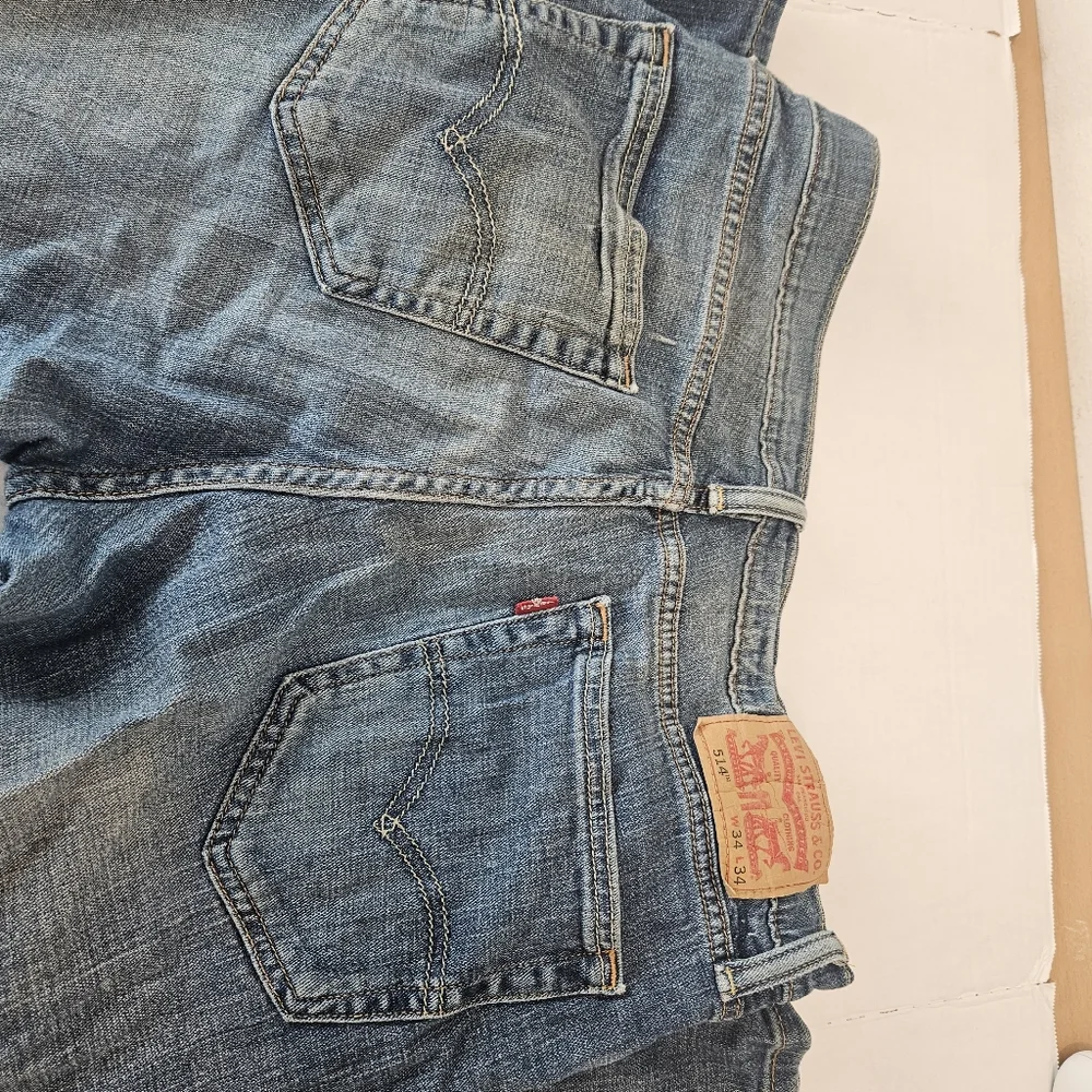 Vintage Levi's 514 Straight Fit Jeans,EUC, 34×34